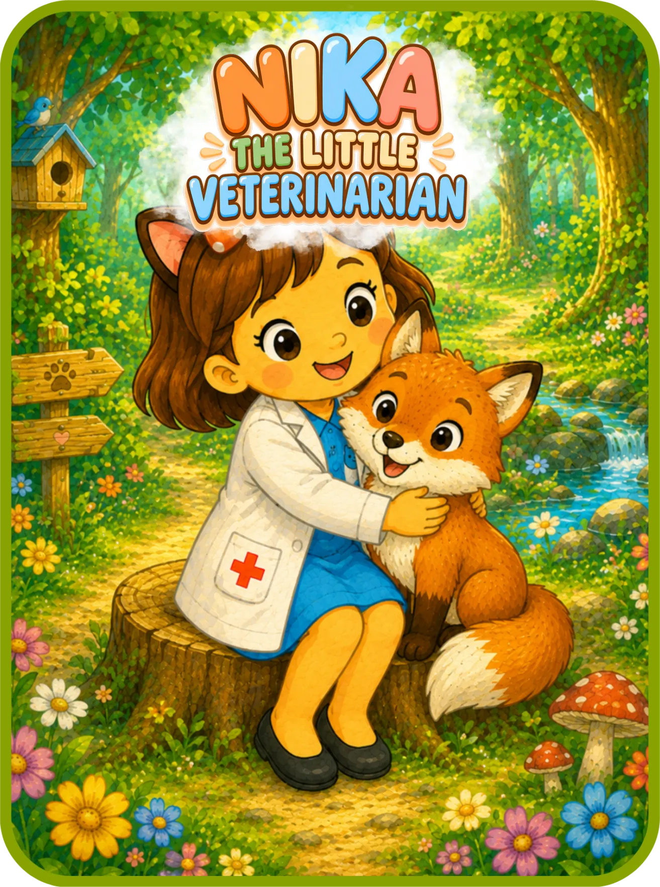 Nika and Ollie the Fox