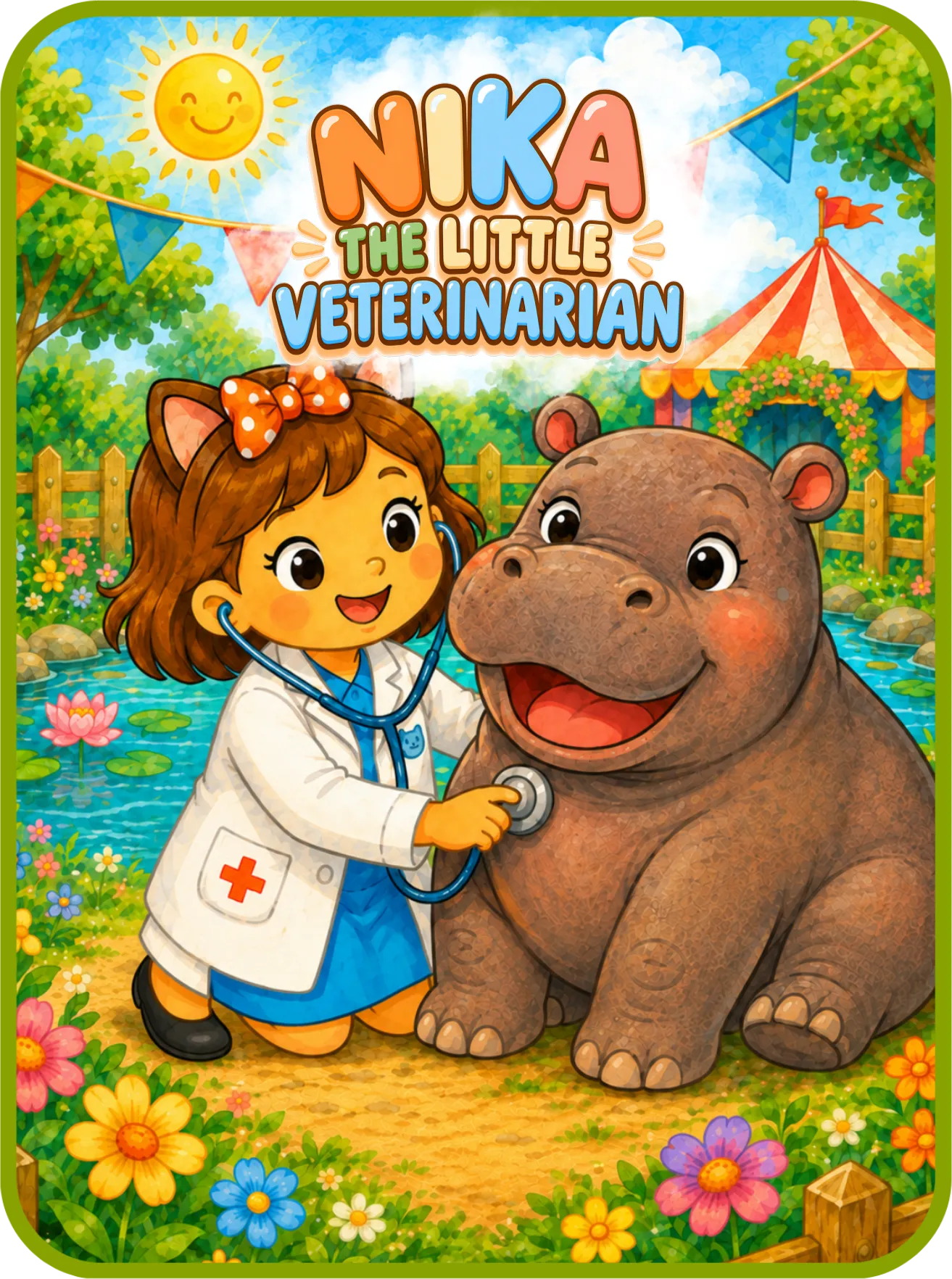 Nika and Henry the Hippo