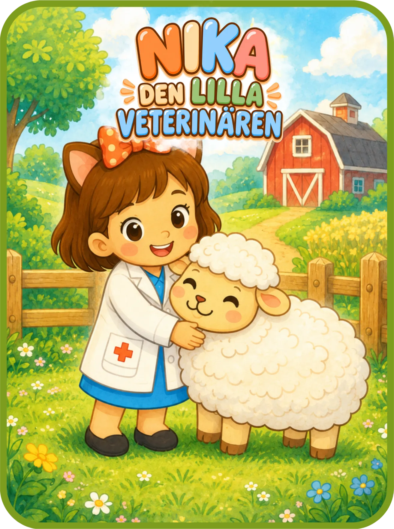 Nika och fåret Bella